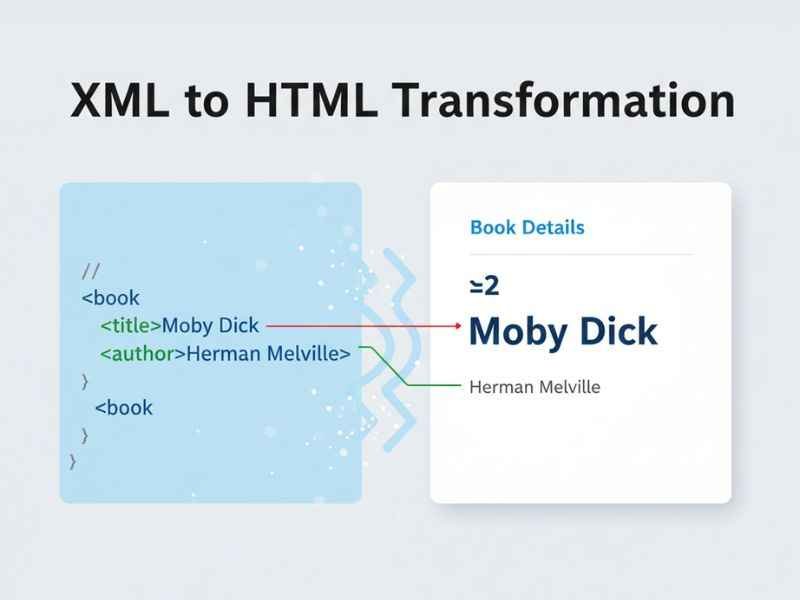 Exmple of XML to HTML Converter