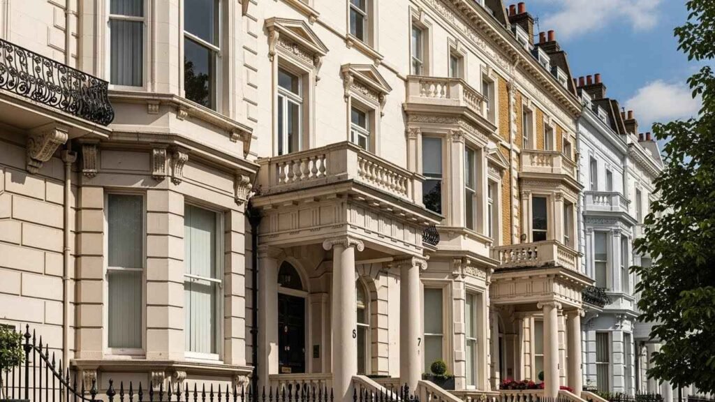 The Unique Architecture of the Houses on Chepstow Villas London