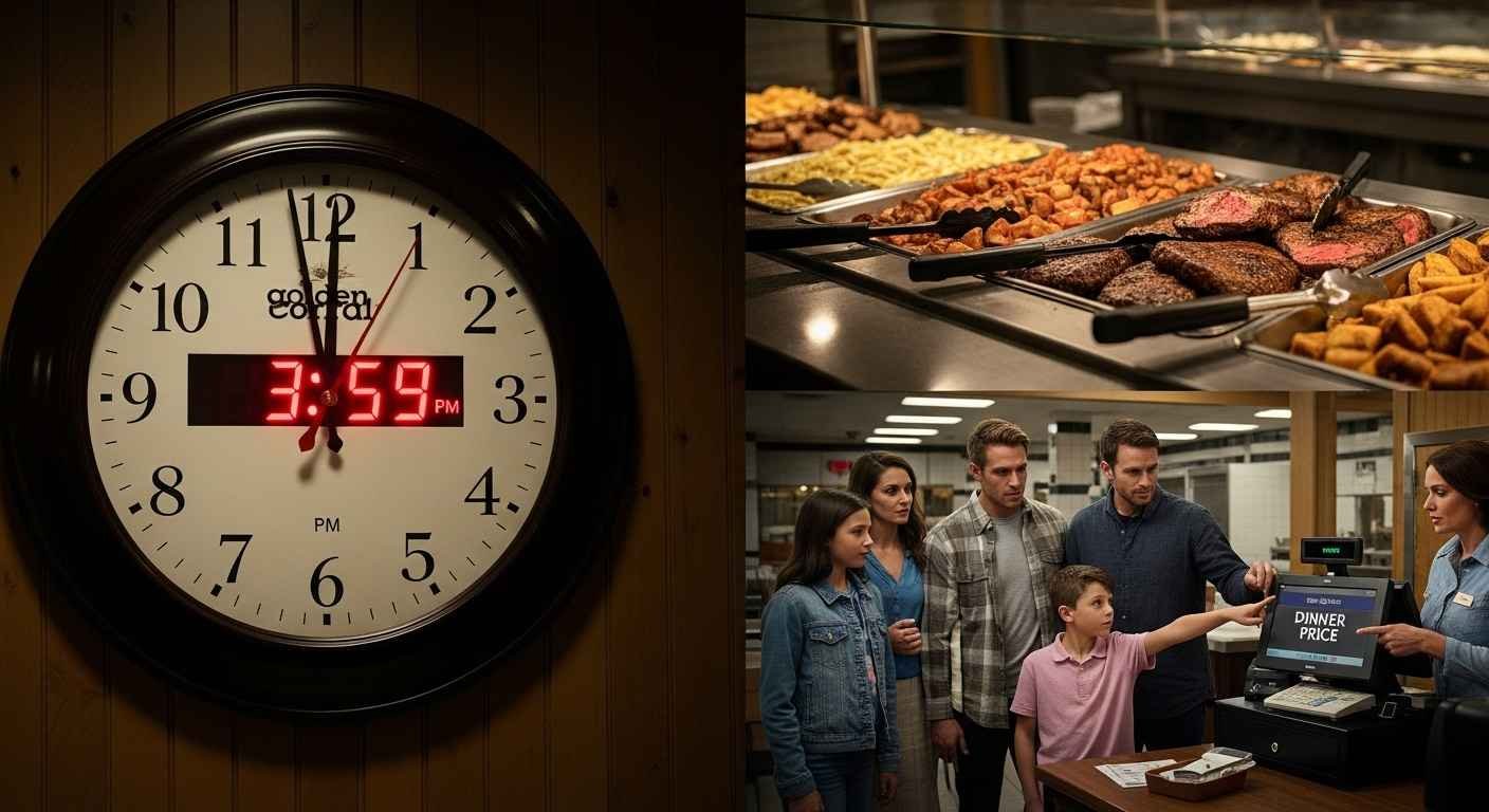 golden corral lunch hours